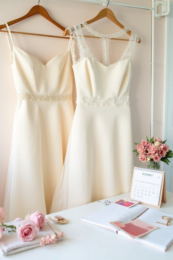 timely bridesmaid dress ordering