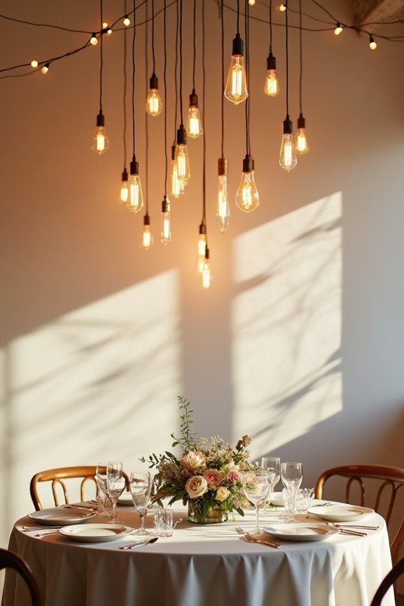 transformative and romantic lighting