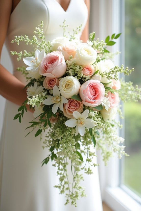 trendy wedding bouquet styles