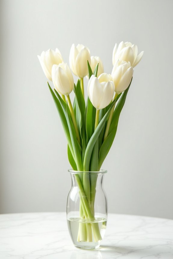 tulips flower crown tutorial