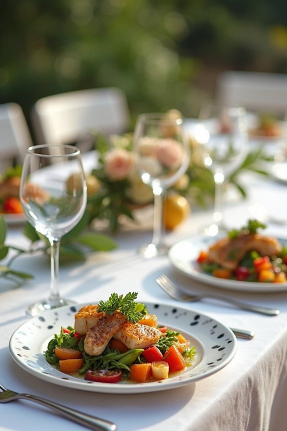 vegetarian menu style options
