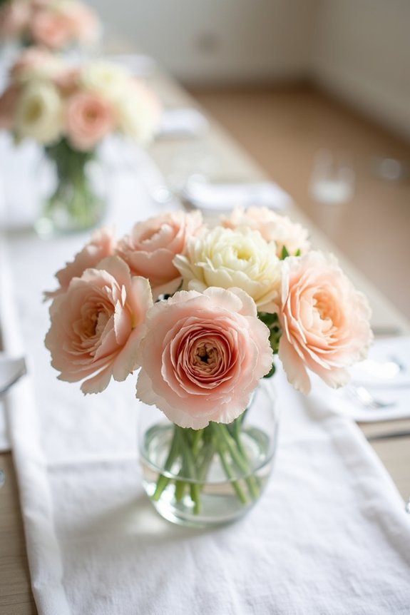 versatile ranunculus centerpiece styles