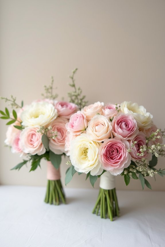 versatile ranunculus wedding bouquets