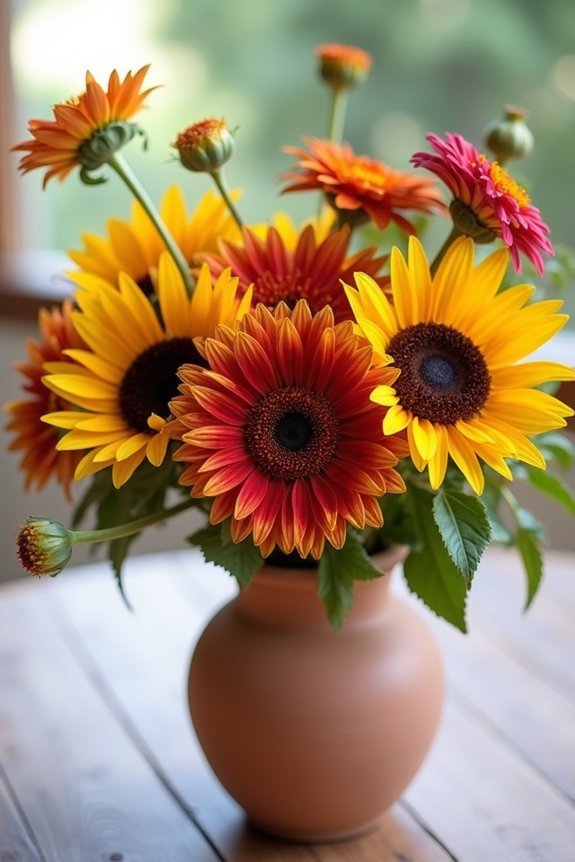 vibrant seasonal flower abundance
