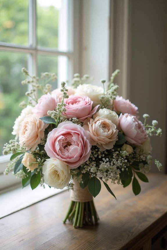vintage florals create elegance