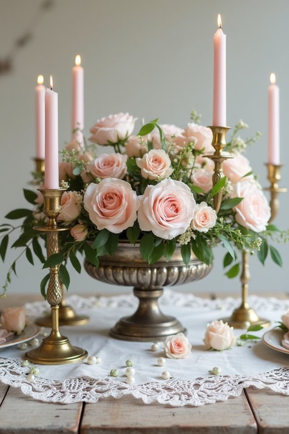 vintage wedding centerpiece ideas
