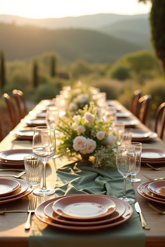 warm earthy color palette