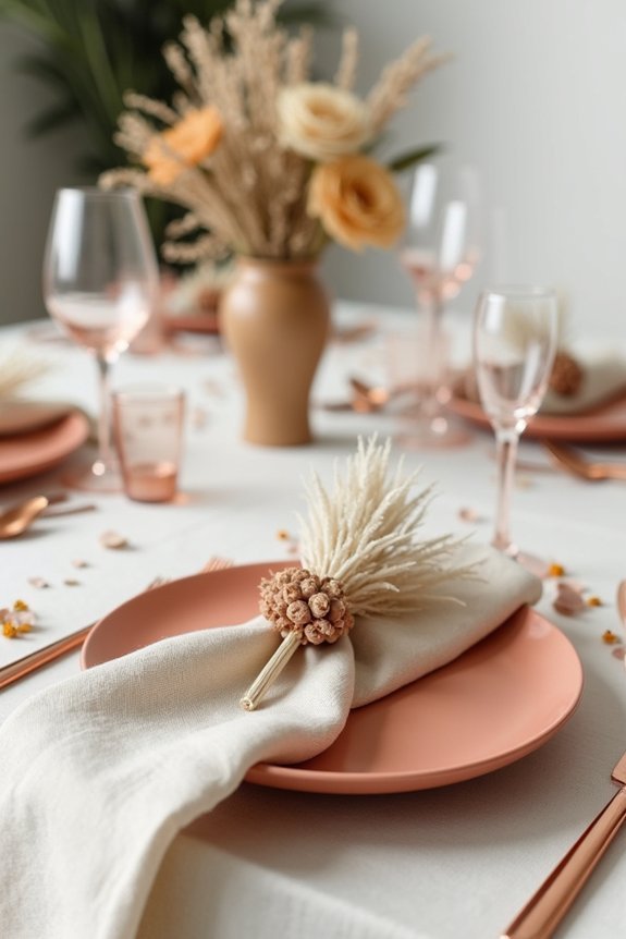 warm neutrals enhance elegance