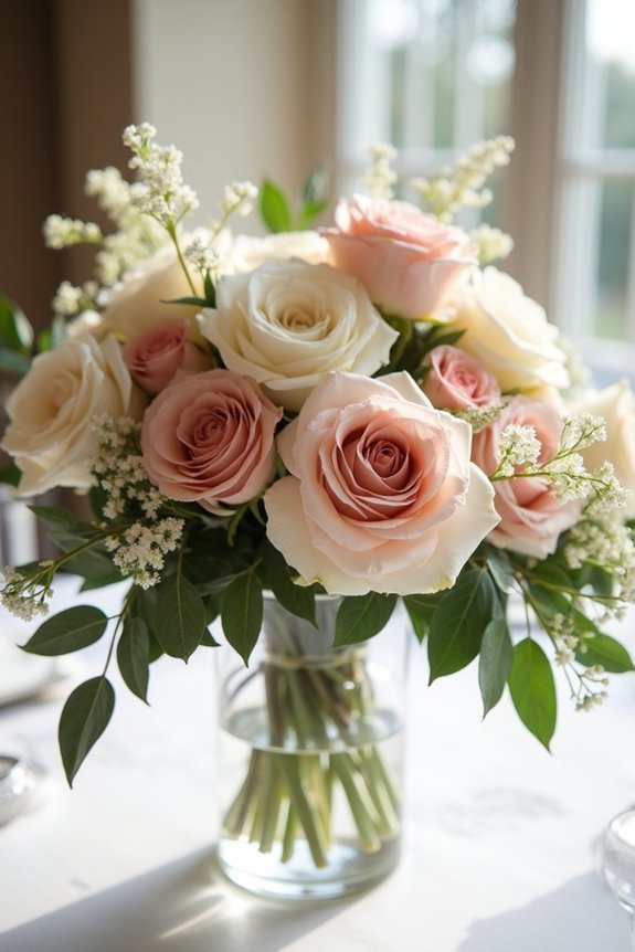 wedding centerpiece color choices