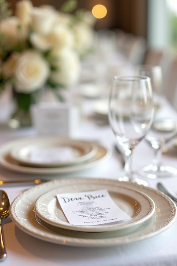 wedding food allergy management