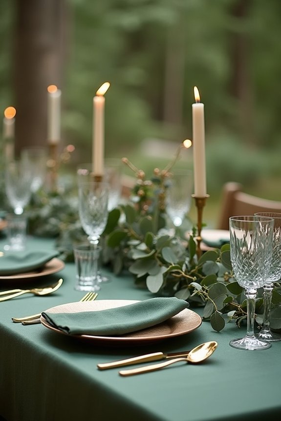 wedding mood table settings