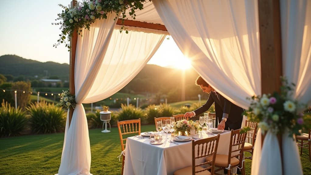 wedding tent selection factors
