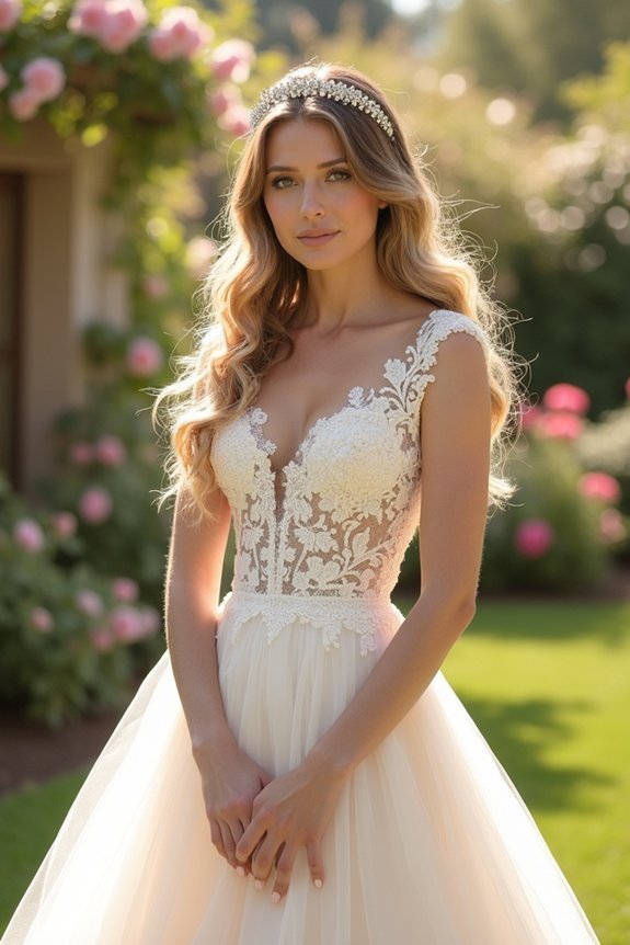 whimsical fairytale bridal styling