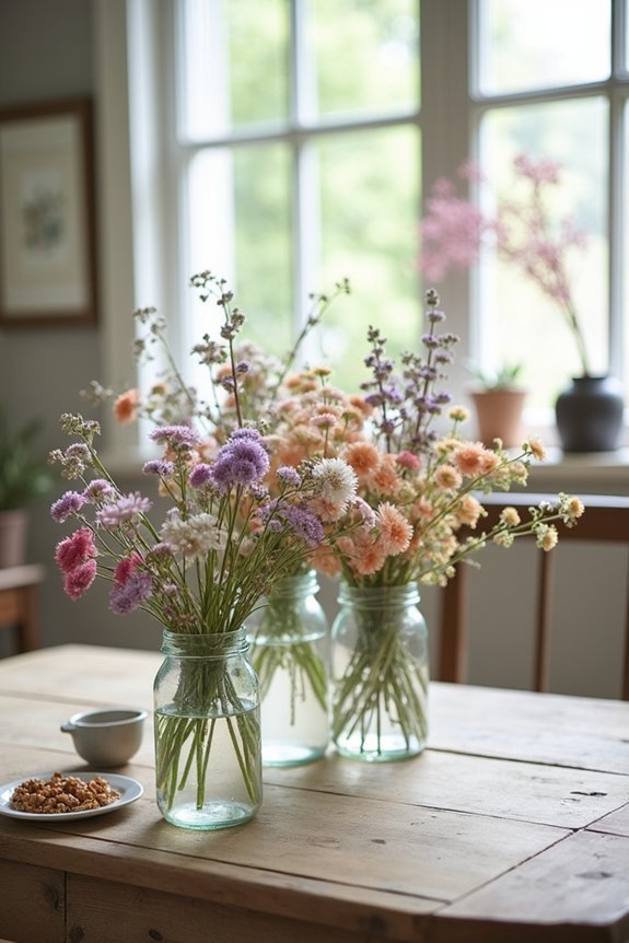 whimsical seasonal flower choices