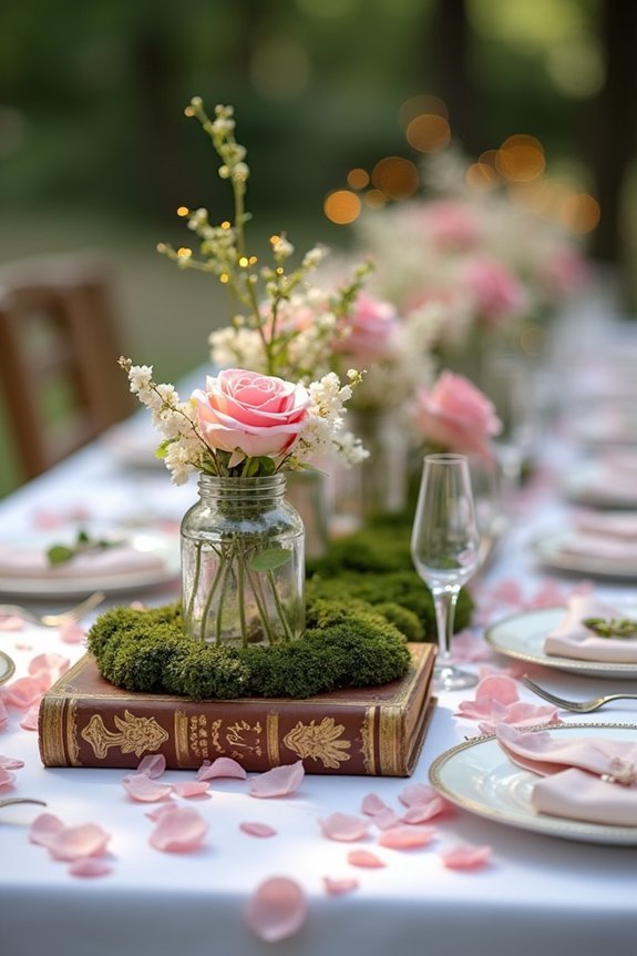 whimsical storybook table decor