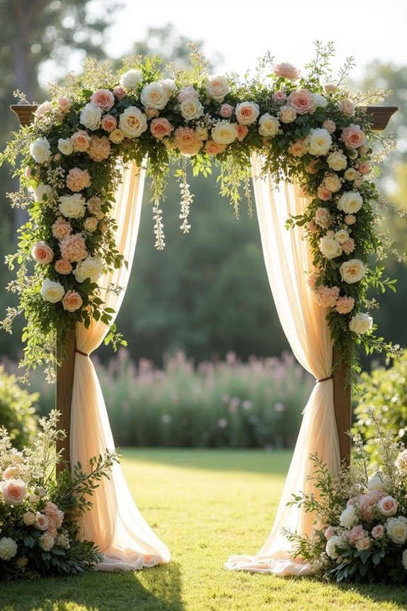 whimsical wedding arch inspiration