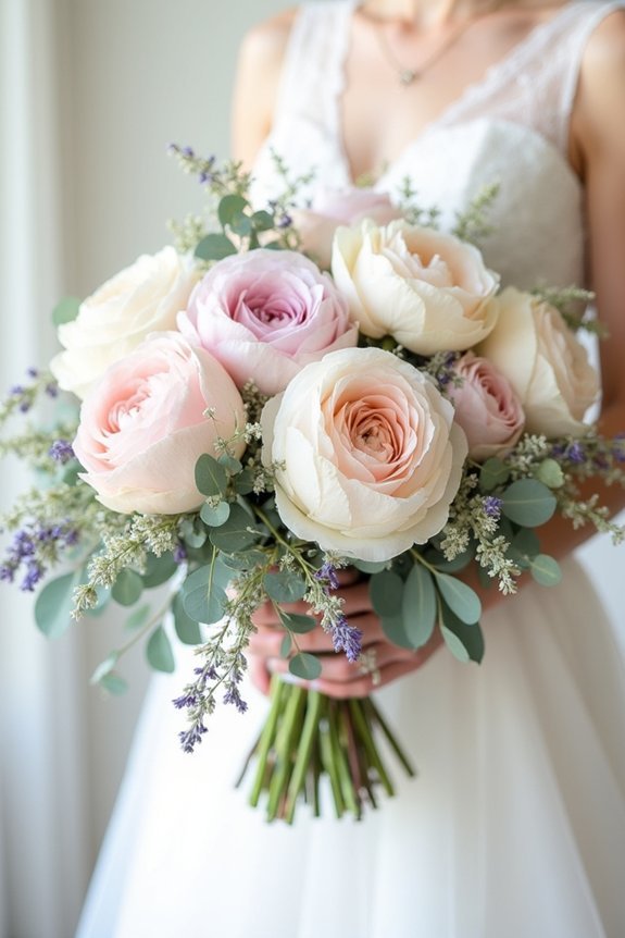 wild romantic garden bouquet