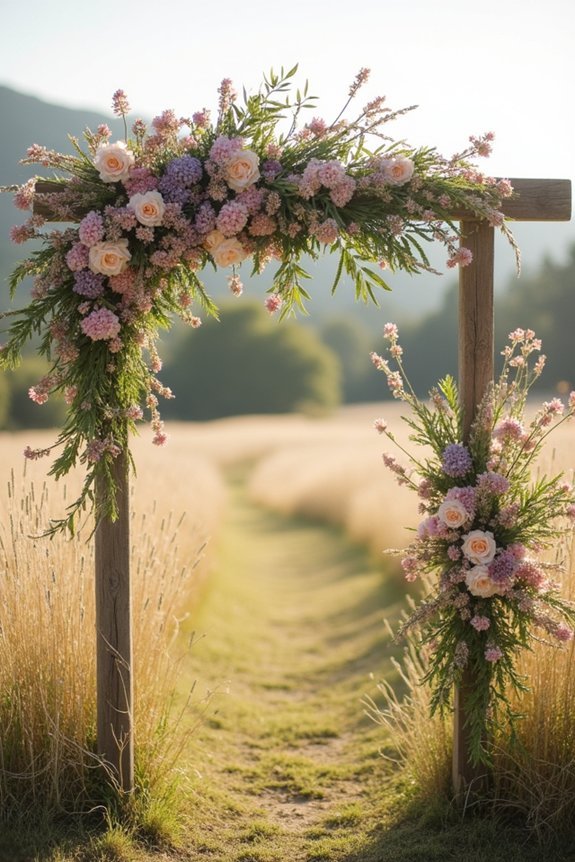 wildflower arch design inspiration