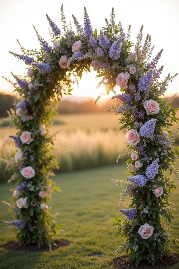 wildflower arch timeline planning