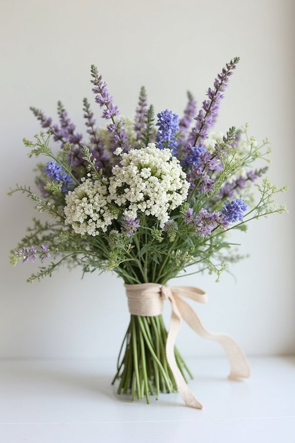 wildflower bouquets natural elegance