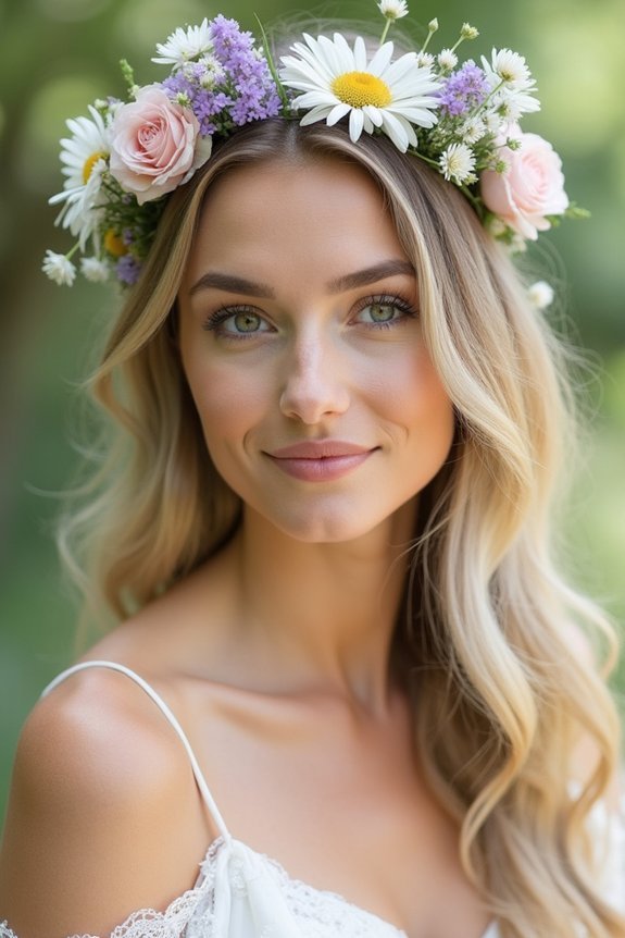 wildflower crowns for weddings