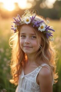 wildflowers enhance event crowns