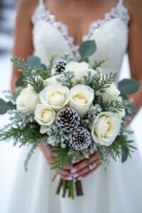 winter wedding bouquet inspiration