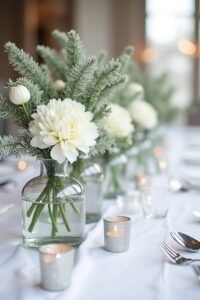 winter wedding centerpiece ideas