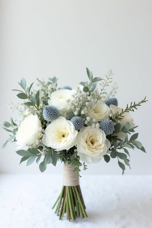 winter wedding floral elegance