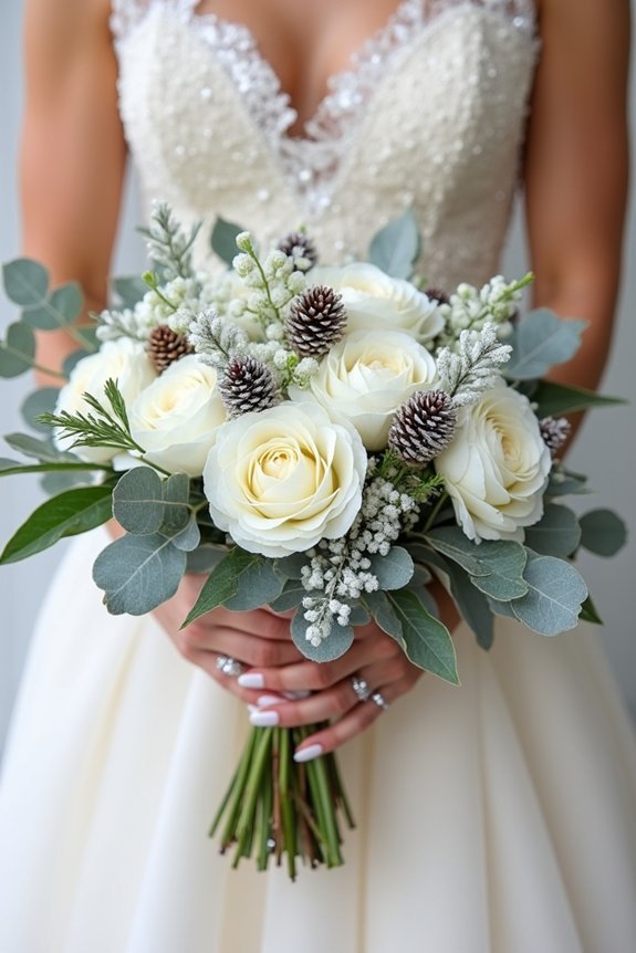 winter wedding floral elegance