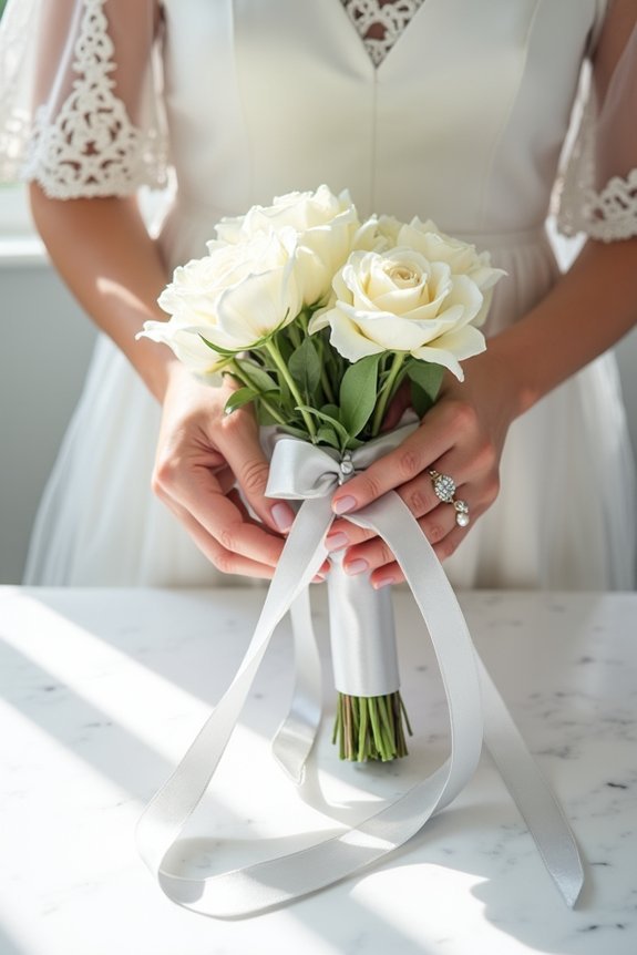 wrap bouquet with elegance